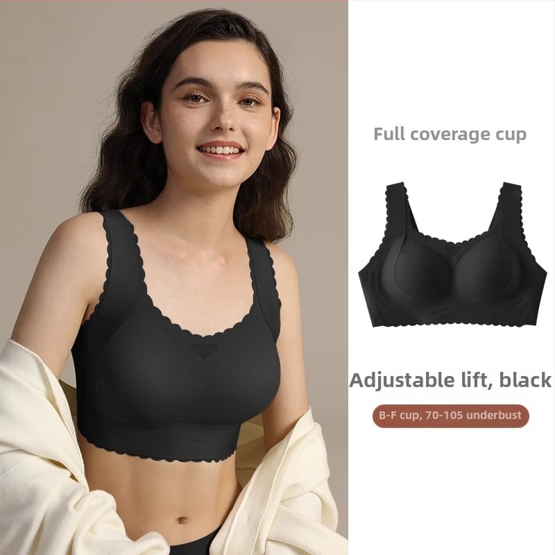 Σουτιέν εγκυμοσύνης χωρίς ραφές για αθλήματα | πλήρης κάλυψη, λεπτά διαμορφωμένες κάψες, διαπνέον νάιλον, τέσσερις σειρές αγκιστρωμάτων στην πλάτη, σταθερές διπλές τιράντες