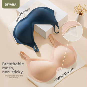 Butoxite Αθλητικό σουτιέν χωρίς ραφές με U‑πλάτη, ασύρματο, με 3/4 κάλυμμα και λεπτές φόρμες, σταθερά διπλά λουριά, διαπνέον και στηρίζει.