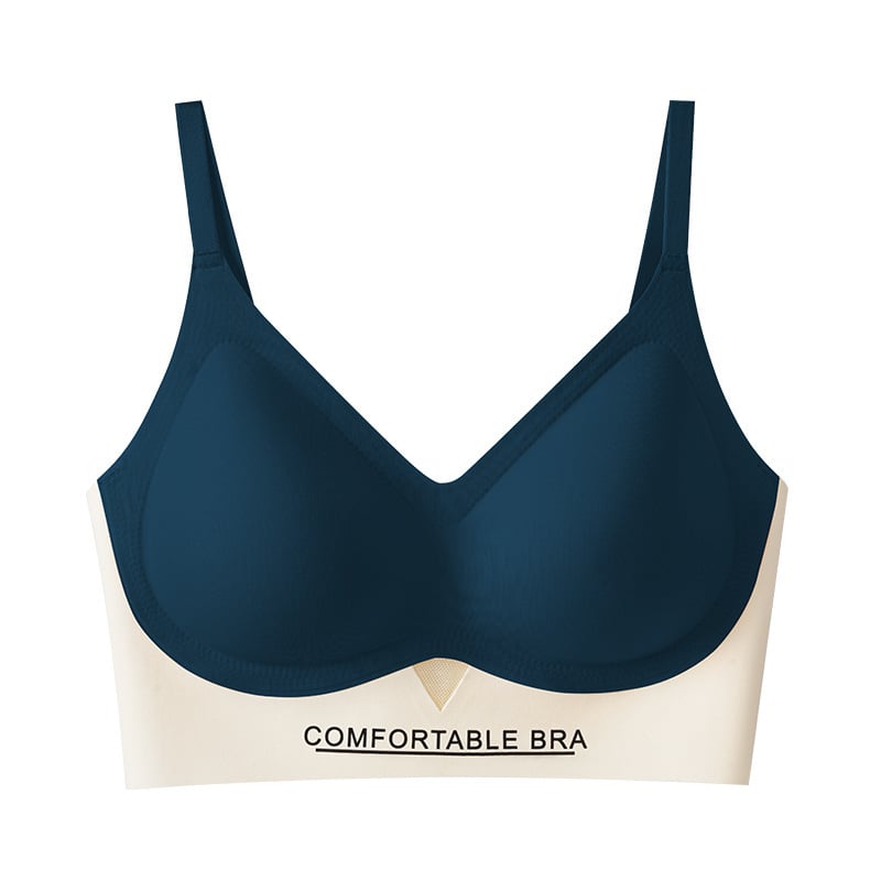 Butoxite Αθλητικό σουτιέν χωρίς ραφές με U‑πλάτη, ασύρματο, με 3/4 κάλυμμα και λεπτές φόρμες, σταθερά διπλά λουριά, διαπνέον και στηρίζει.