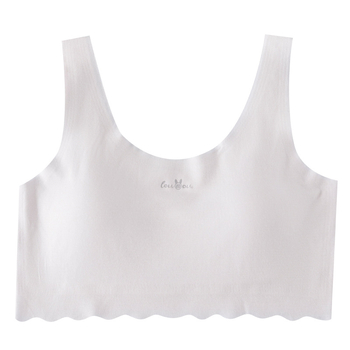 Besšivni sportski grudnjak za tinejdžerice, tank-top stil, pune šalice, prozračan i udoban