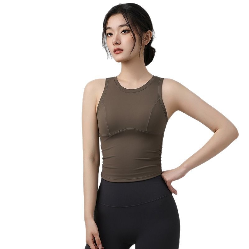 WE DCW Viengabė sportinė liemenė moterims, nailono-spandekso audinys, liemens ilgis, smūgiams atsparus, su krūtinės pagalviu