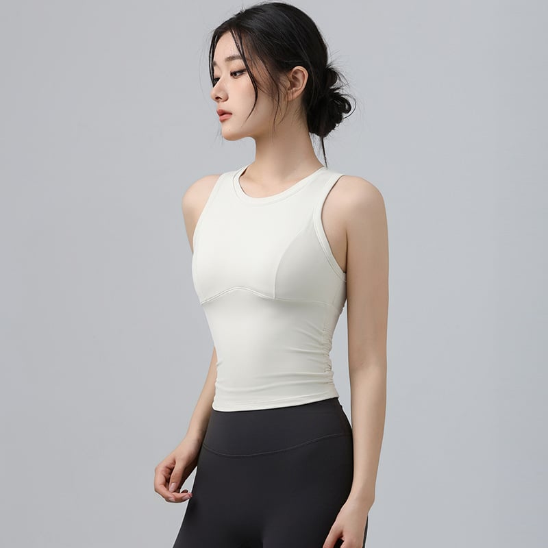 WE DCW Viengabė sportinė liemenė moterims, nailono-spandekso audinys, liemens ilgis, smūgiams atsparus, su krūtinės pagalviu