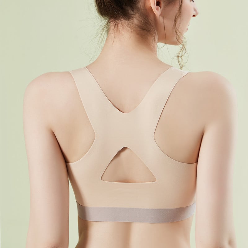 Bezšivni sportski grudnjak za trčanje, ublažavanje udara, oblikovanje, puna košarica, tanak kalup