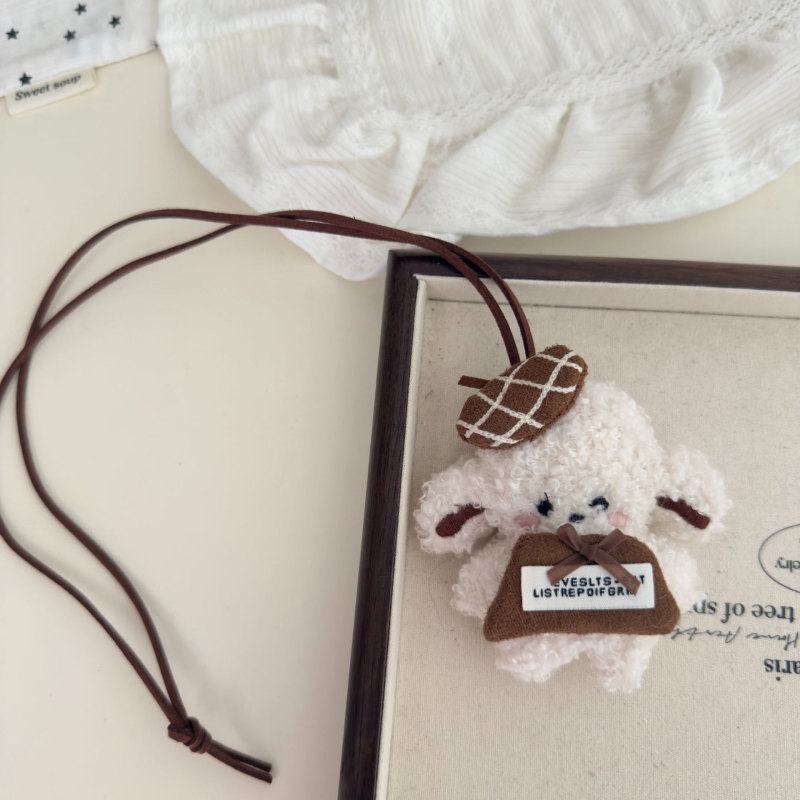 Kaelakee - käsitsi valmistatud plüüsloom lastele, kangasmaterjal, 2025 sügis, tootmise number 1139