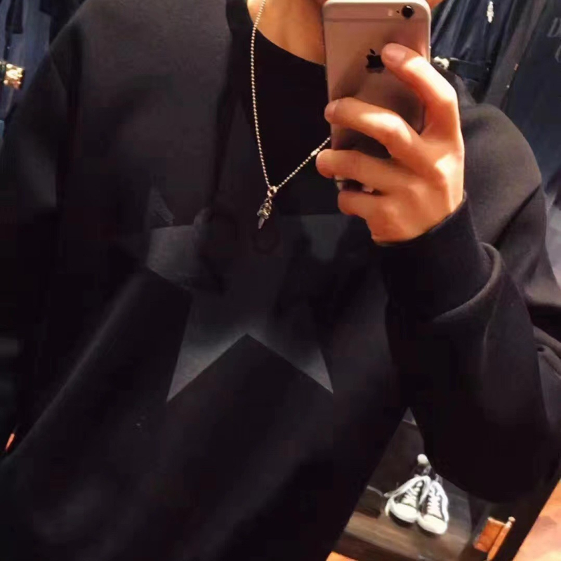 Unisex ogrlica s mačem, metalni lančić s kuglicama, duljina 51–60 cm, hip-hop stil.