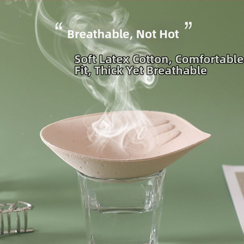 Νάιλον επένδυση στήθους - 2 εκ. πάχος, αναπνέουσα, απορροφητικό ιδρώτα, αόρατη στήριξη για αθλητικό γιλέκο