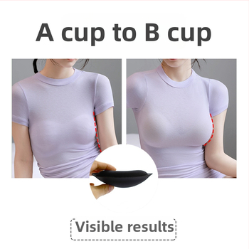 Μπικίνι μαξιλαράκια στήθους, βαμβακερά, παχιά, αναπνέοντα και αόρατα, με λεπτή κορυφή και παχιά βάση