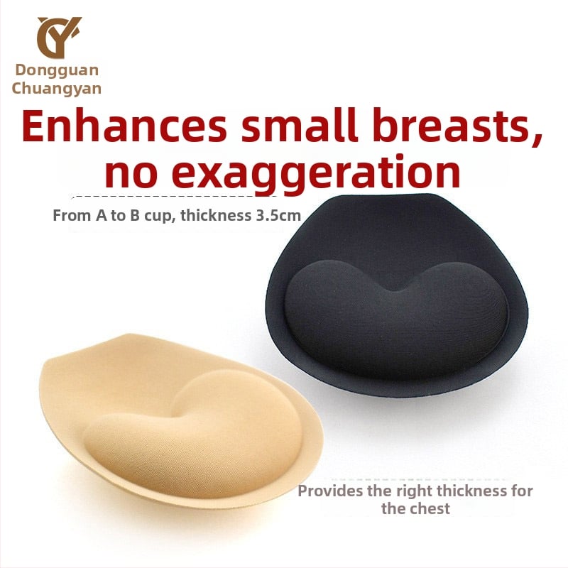 Μπικίνι μαξιλαράκια στήθους, βαμβακερά, παχιά, αναπνέοντα και αόρατα, με λεπτή κορυφή και παχιά βάση