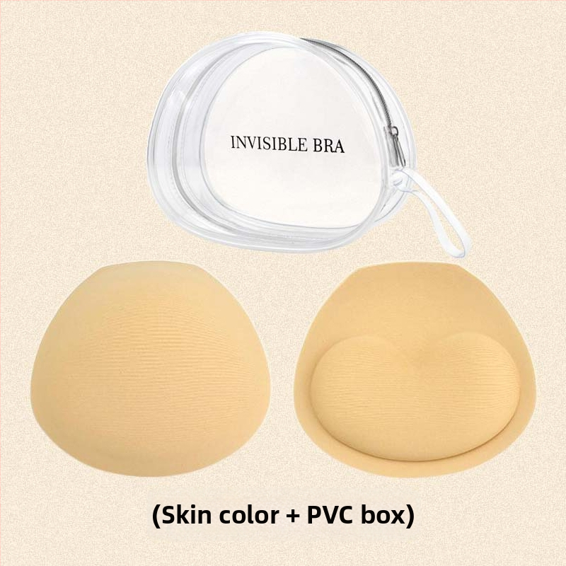 Μπικίνι μαξιλαράκια στήθους, βαμβακερά, παχιά, αναπνέοντα και αόρατα, με λεπτή κορυφή και παχιά βάση