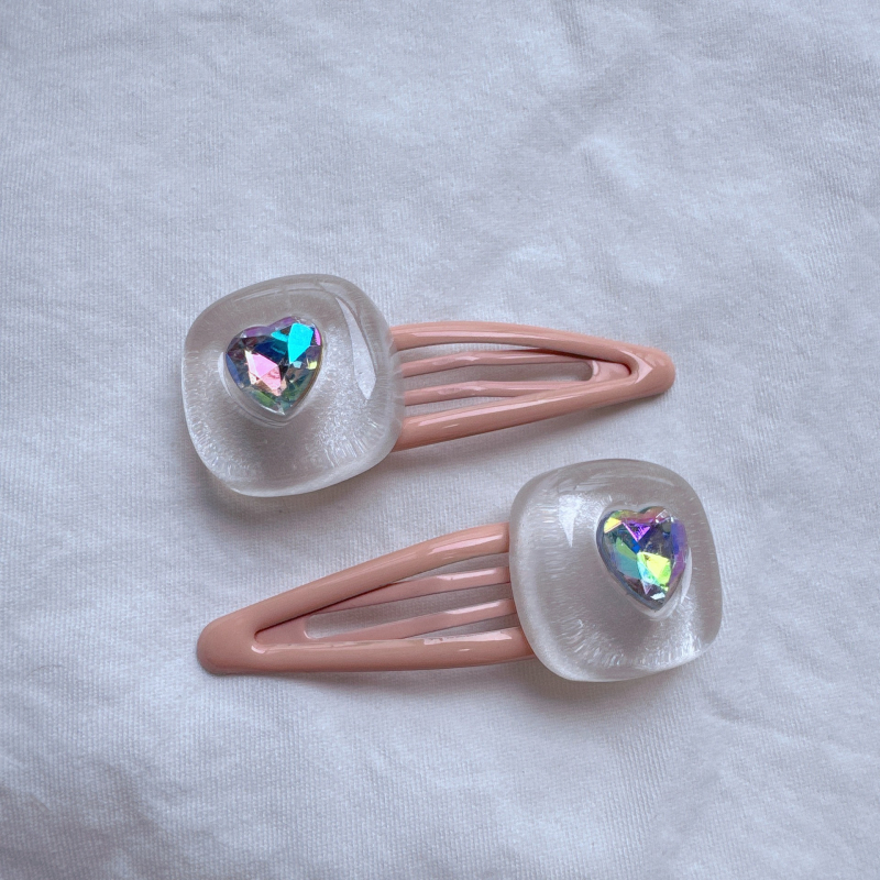 Lastele kaelakee ja käevõru komplekt käsitöö, plastikust/resiinist, geomeetriline ripats resiinist, multikas stiil