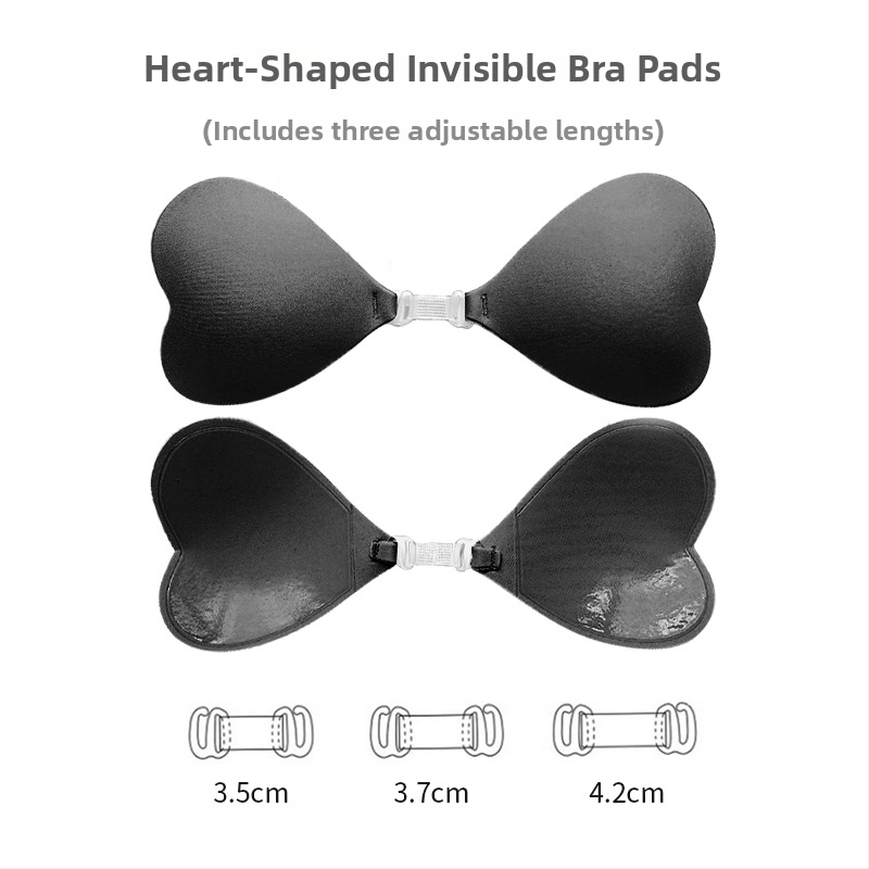 Καρδιάς σχήματος επίθεμα στήθους για μπικίνι – Νάιλον, Συλλογή, Αόρατο, Παχύτερο, Σεξι (Σχήμα θηλής: καρδιά)