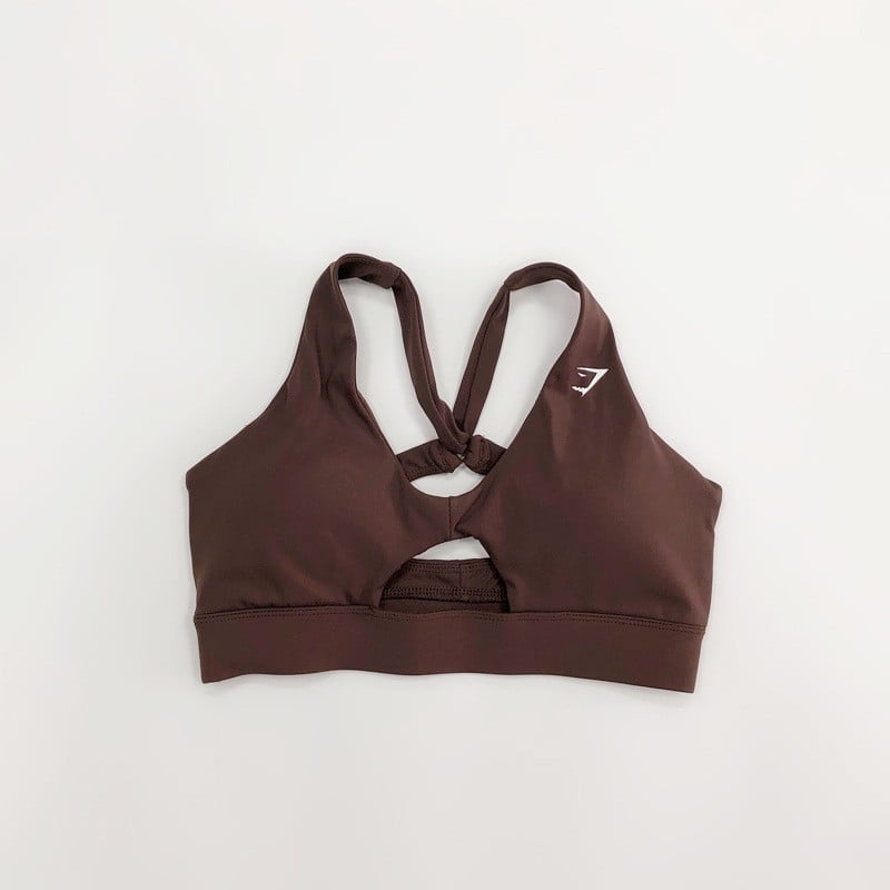 Išpjautas formos, greitai džiūstantis fitneso viršus bėgimui ir jogai, su krūtinės pagalvėle, Ammonia Blended audinys, 75% nailonas + 25% spandeksas, siauras kirpimas, vasaros sezonas 2024