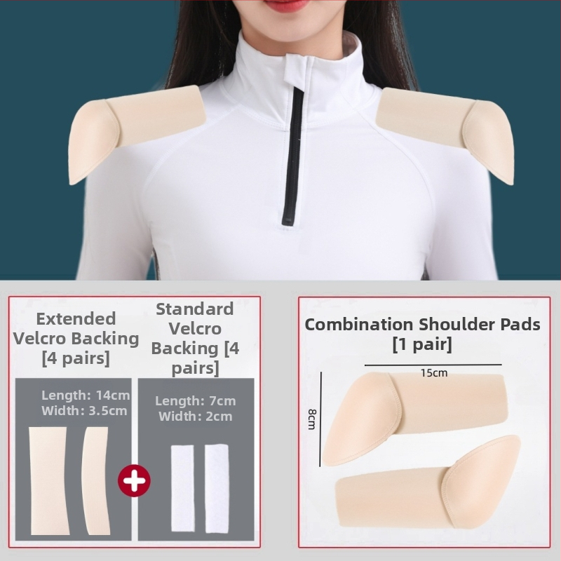 Αντιολισθητικές επενδύσεις ώμου με περίβλημα, συνδυασμός μακρύς/βραχύς, 3D DIY Inserts (Μάρκα: Seven Miles in the Sun; Υλικό: μη υφαντό; Πάχος: κανονικό; Κυκλοφόρησε: Άνοιξη 2025)