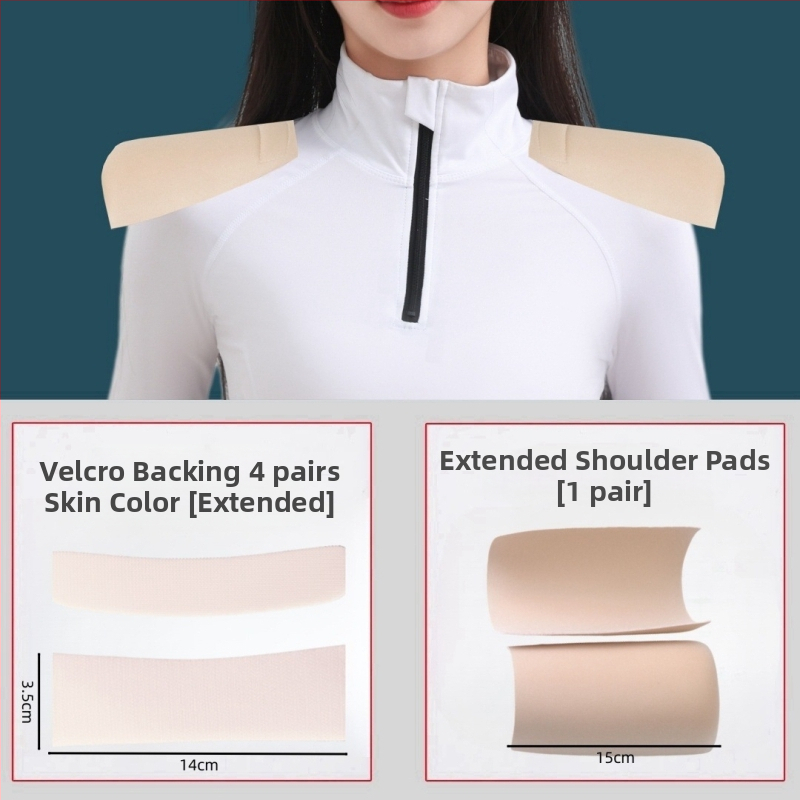 Αντιολισθητικές επενδύσεις ώμου με περίβλημα, συνδυασμός μακρύς/βραχύς, 3D DIY Inserts (Μάρκα: Seven Miles in the Sun; Υλικό: μη υφαντό; Πάχος: κανονικό; Κυκλοφόρησε: Άνοιξη 2025)