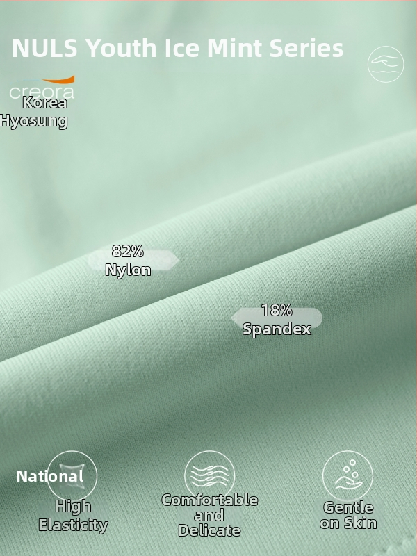 Polo tenisové tielko s vankúšom na hrudník – bez rukávov, úzky strih, priedušná tkanina, 82% nylon, 18% spandex, tkanina NULS Youth Ice Mint, pre mladé ženy