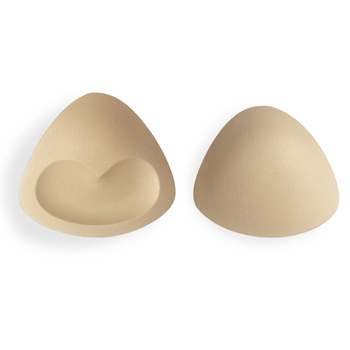 Τρίγωνα διπλής όψης αόρατα μαξιλαράκια στήθους για σουτιέν χωρίς κόλλα, νάιλον, παχύτερα, αυξάνουν το στήθος, μάρκα Foreign stars, κυκλοφόρηση καλοκαίρι του 2025