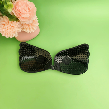 Patch στήθους χωρίς τιράντες με φτερά αγγέλου, ultra-thin σιλικόνη, διαπνέει και αόρατο, συσπειρώνει το στήθος, patch θηλής σε σχήμα λουλουδιού