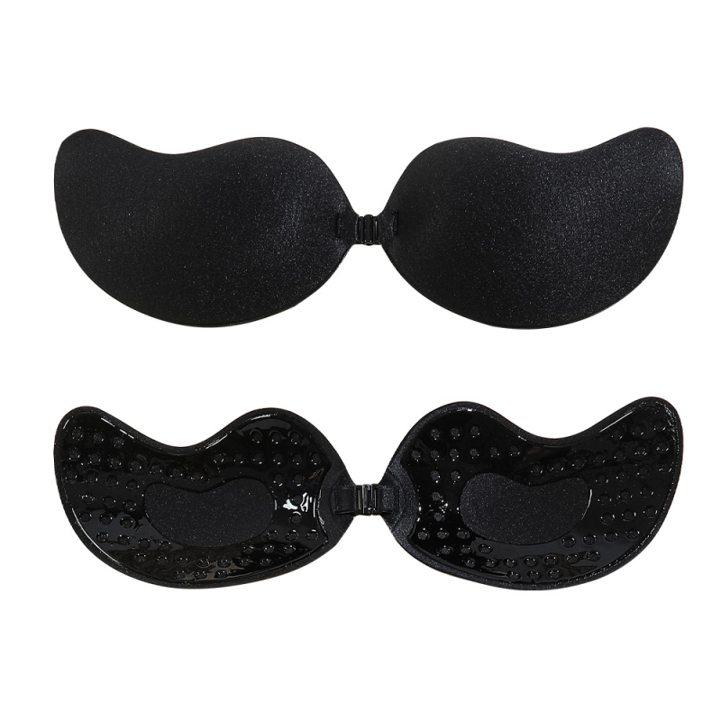 Mangó alakú láthatatlan mellragasztó, pánt nélküli viselethez, pamut, vékony, sima, szexi