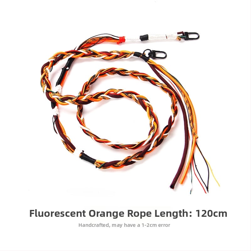 Λουράκι κινητού DIY — χειροποίητο νάιλον σκοινί, πολυλειτουργικός διακοσμητικός ιμάντας για τσάντα, crossbody