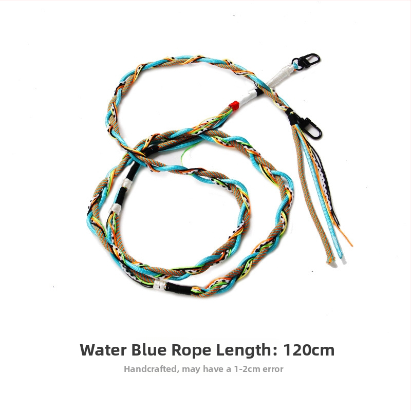 Λουράκι κινητού DIY — χειροποίητο νάιλον σκοινί, πολυλειτουργικός διακοσμητικός ιμάντας για τσάντα, crossbody