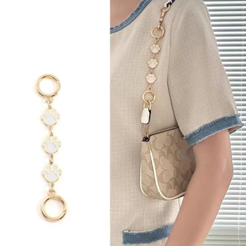 Yuyue Μεταλλικός ιμάντας ώμου για τσάντες, ultra-light, σχέδιο γάτας με πατουσάκι σε καρτούν