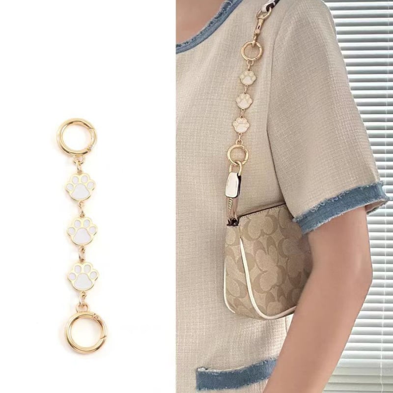 Yuyue Метална презрамка за чанти, ултра лека, модел с котешка лапа и аниме карикатура