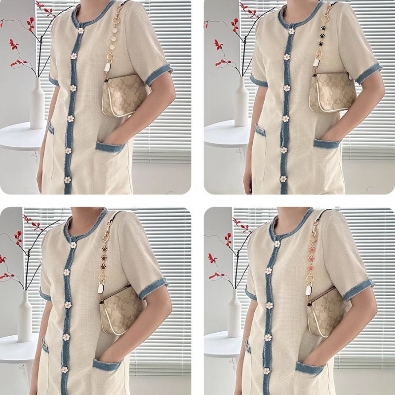 Yuyue Μεταλλικός ιμάντας ώμου για τσάντες, ultra-light, σχέδιο γάτας με πατουσάκι σε καρτούν