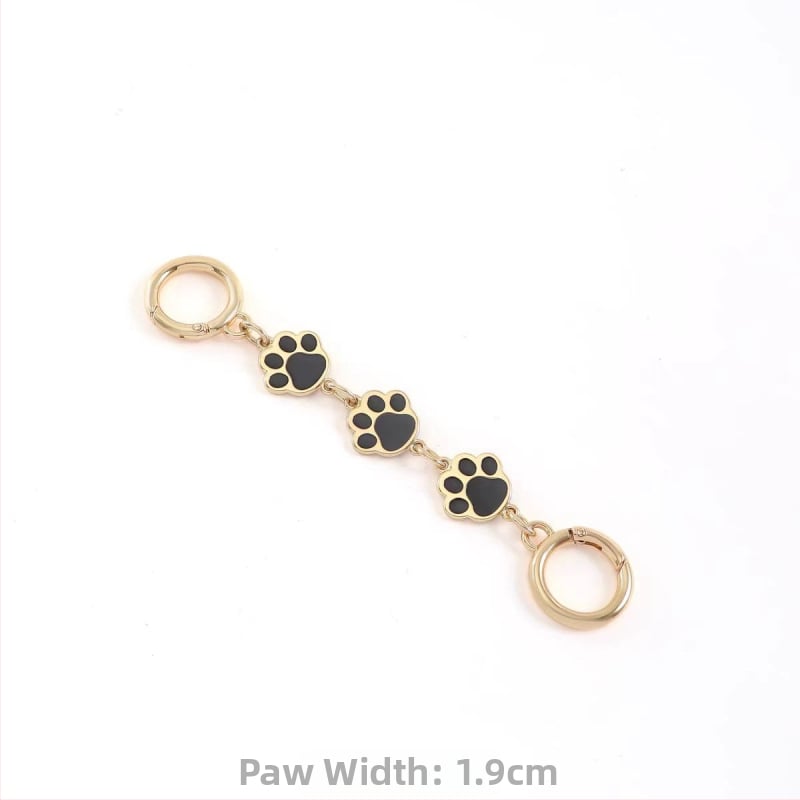 Yuyue Μεταλλικός ιμάντας ώμου για τσάντες, ultra-light, σχέδιο γάτας με πατουσάκι σε καρτούν