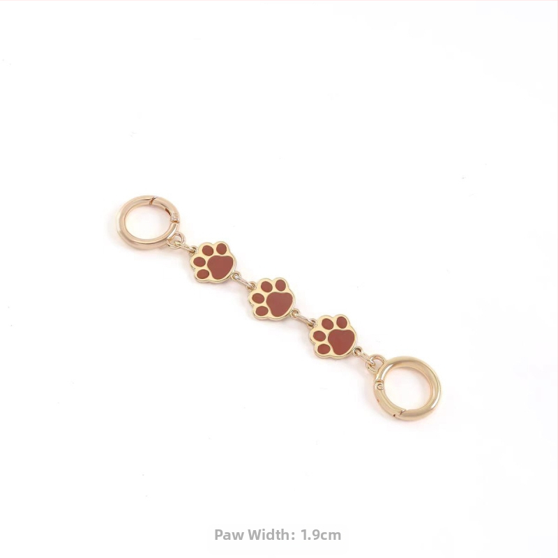 Yuyue Μεταλλικός ιμάντας ώμου για τσάντες, ultra-light, σχέδιο γάτας με πατουσάκι σε καρτούν