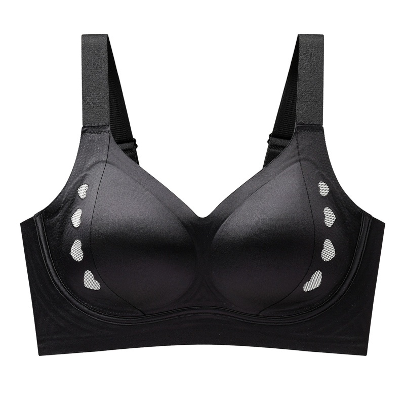 Бюстгальтер за повдигане с фиксирани чашки, анти-увисване, за малък бюст (Чашки: пълни; Тип чаши: тънко формовани; Презрамки: фиксирани; Закопчаване: задно четири реда закопчалки)