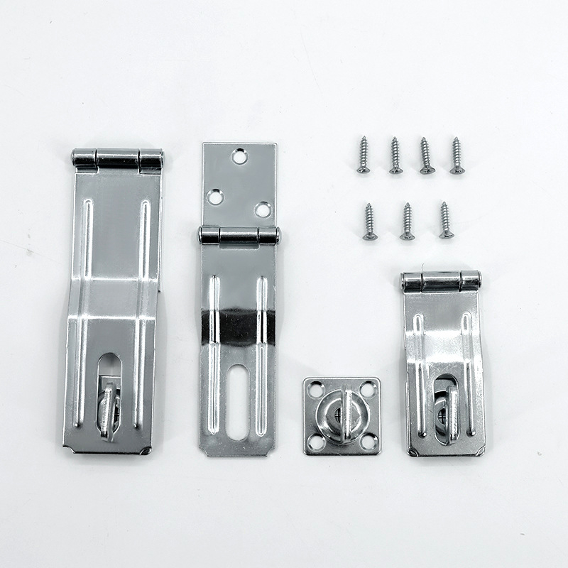 Durvju bloķēšanas plāksne pret zādzībām, virsmas uzstādāšana, dzelzs, aerosola krāsa, Junhai, mūsdienīgs minimalisms, piemērota skapjiem, durvīm un logiem