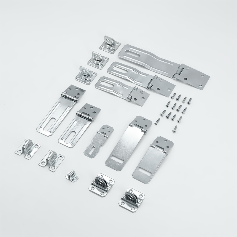 Durvju bloķēšanas plāksne pret zādzībām, virsmas uzstādāšana, dzelzs, aerosola krāsa, Junhai, mūsdienīgs minimalisms, piemērota skapjiem, durvīm un logiem