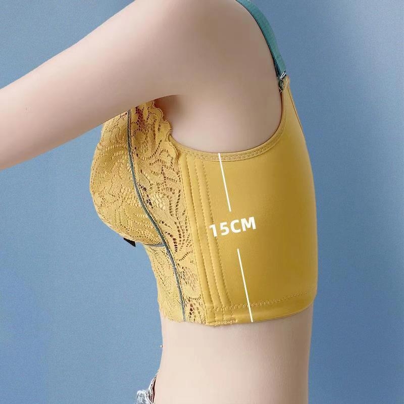 Plus-size podesivi grudnjak s vanjskim proširenjem, korektivni, tanke košarice, oblikovanje dojki, zadržavanje bočnih dojki, protiv opuštanja
