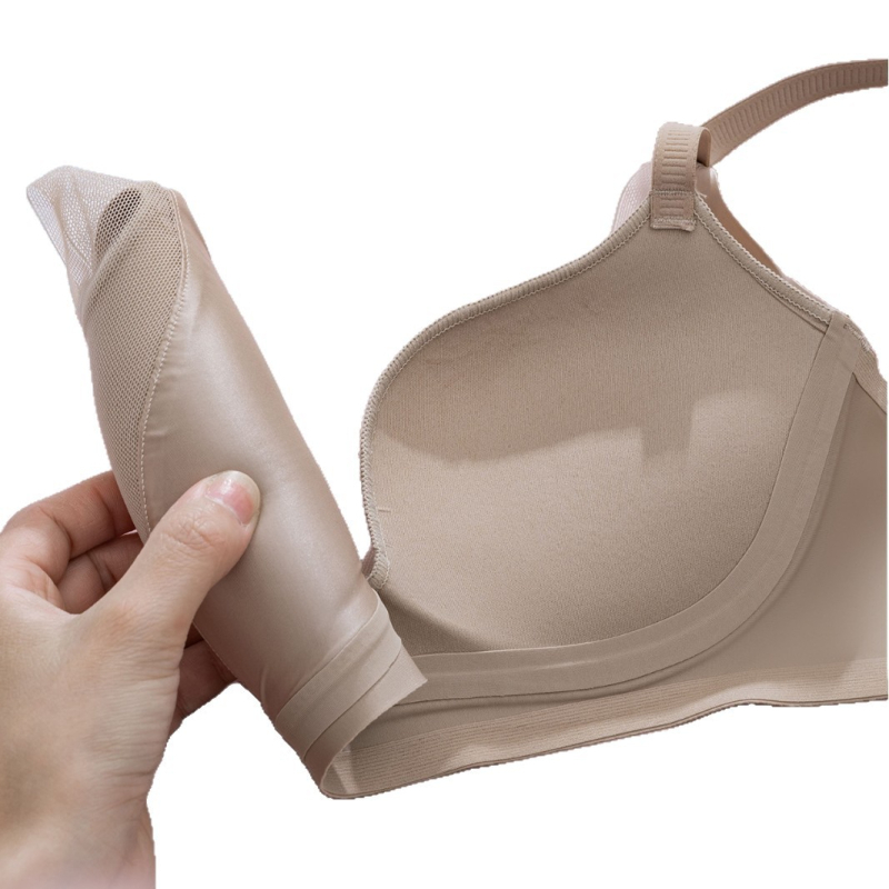 Bežični push-up grudnjak za male grudi, seksi mrežasti dizajn, skuplja bočne prsa, sprječava opuštanje, podesiva