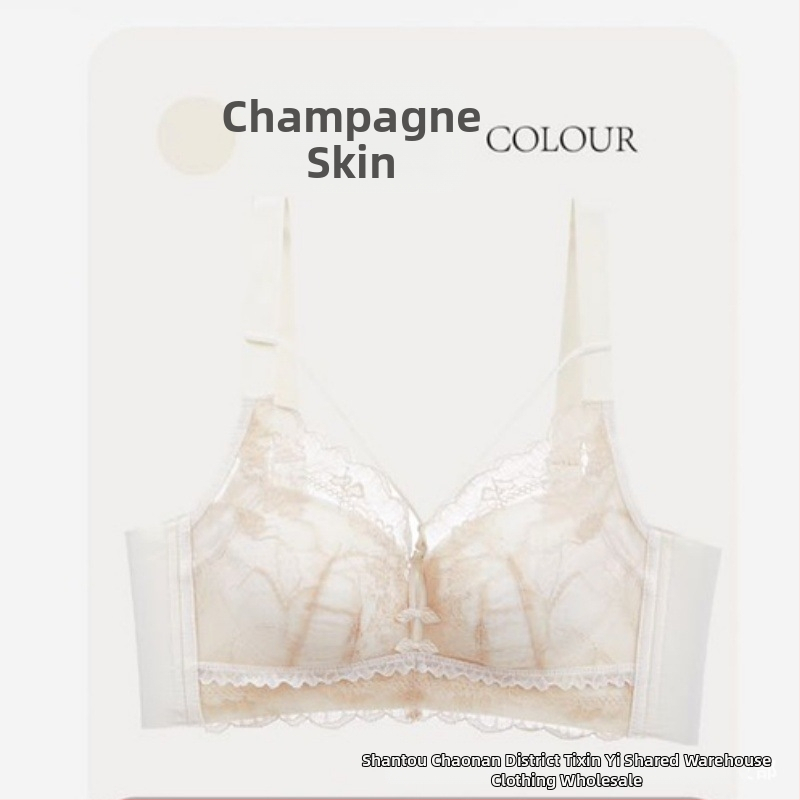 Qianyi Lingerie 9962 B puodeliai, pilnas kupolo formos puodeliai, Push-Up, ploni formuoti puodeliai, užpakalinė uždarymo su keturiais eilių sagos