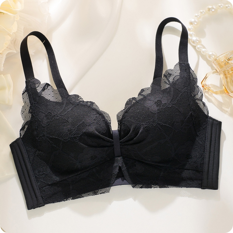 Bevielė liemenėlė moterims su mažesniu biustu, push-up, Modal audinys, 3/4 kaušelis, formuoti kaušeliai su plonu viršumi ir storesne apačia, fiksuotos dvigubos petnešos, nugaros užsegimas su trim kabliukų eilėmis