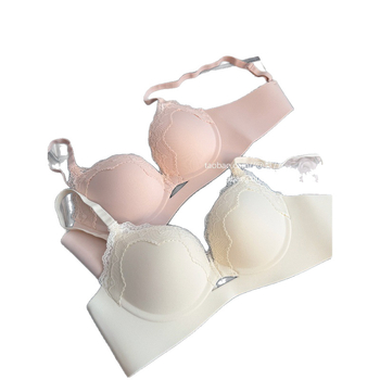 Aishiqi nailoninė nėrininė liemenėlė su 3/4 taurės, push-up, kryžminiai petnešėlės ir viršutine parama