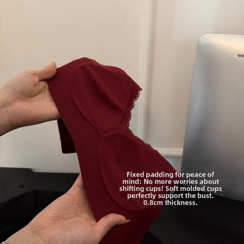 Cecily Krutch 8368 — dantelă cu fir, sutien cu cupă 3/4, cupe din burete, material Nylon, căptușeală Nylon, închidere spate cu patru rânduri de cârlige, bretele fixe