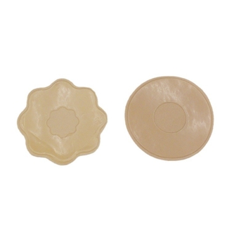 Silikonske bezšivne pločice za dojke za nuptijalnu haljinu, tanke, prozračne, nevidljive, oblik bradavice: šljiva cvijet, erotski stil