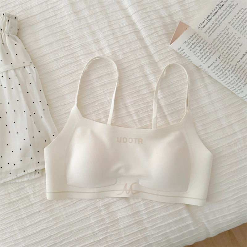 Bespravljeni 3.0 bandeau grudnjak za velike grudi, vizualno smanjenje, skupljanje i podizanje, anti-sagging, tanak ton kože