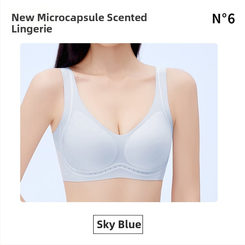 Lingerie fără cusături cu bază lichidă pentru femei, ridică și susține, sutien respirabil; material principal: nylon; căptușeală: spandex; cupă: completă; material cupă: burete; bretele: duble fixe