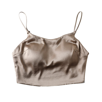 Bralet od Mulberry Silk s punim košem, tan oblik šalice i spužvasta podrška, prozračan, dvostruke stražnje kopče