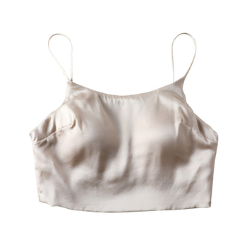 Bralet od Mulberry Silk s punim košem, tan oblik šalice i spužvasta podrška, prozračan, dvostruke stražnje kopče