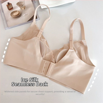 Σουτιέν με υπερ-λεπτές καλούπες από λατέξ, σχέδιο με αυτιά λαγού, σταθερές διπλές τιράντες, πίσω κούμπωμα με τρεις σειρές αγκύλων, ύφασμα νάιλον