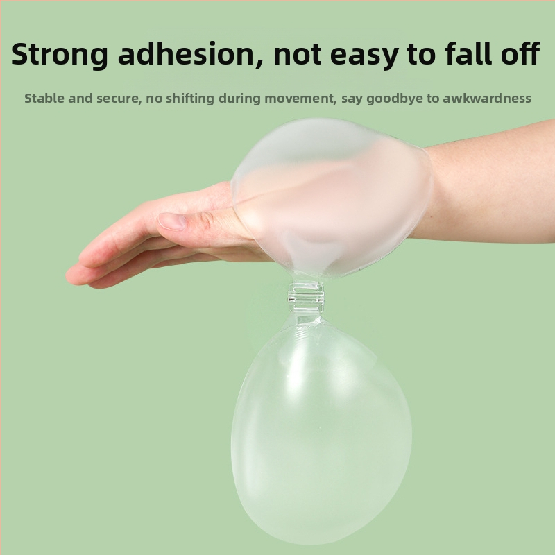 Διάφανο σουτιέν σιλικόνης με push-up, λεπτό και αδιάβροχο για νυφικά φορέματα