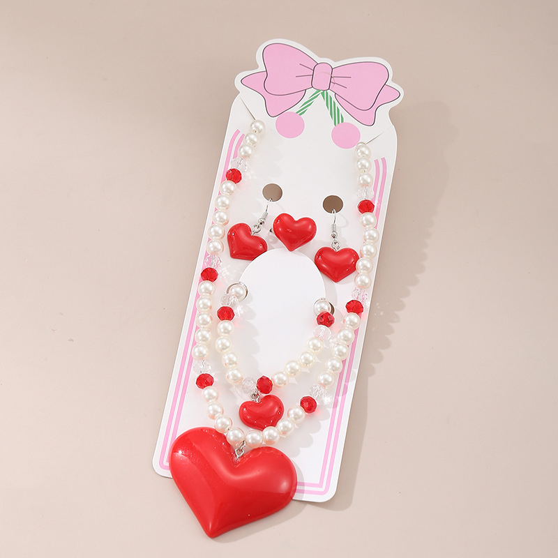 Laste kaelakee – Printsessi lind, rezina ripats, pallikäed grandine, küpsetuskatte