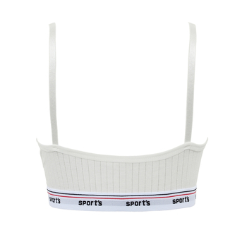 Σετ παιδικά σουτιέν από βαμβάκι με τοπ τύπου γιλέκο, 90-95% βαμβάκι, πλήρης cups, σταθερές διπλές τιράντες, αναπνέει και απορροφά τον ιδρώτα