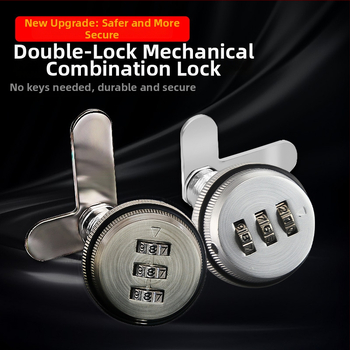 Skapis ar paroļu slēdzeni (Drawer modelis) — cinka sakausējums, paroļu tips, mūsdienīgs minimālisma stils, piemērots lādei, skapim, arhīvam, kurpju skapji