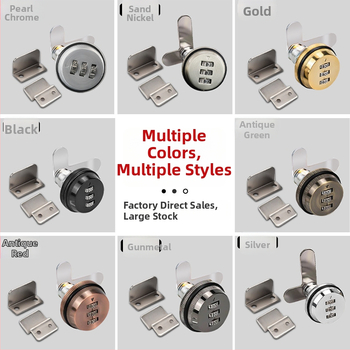 Skapis ar paroļu slēdzeni (Drawer modelis) — cinka sakausējums, paroļu tips, mūsdienīgs minimālisma stils, piemērots lādei, skapim, arhīvam, kurpju skapji