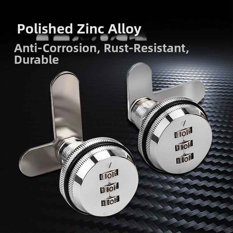 Skapis ar paroļu slēdzeni (Drawer modelis) — cinka sakausējums, paroļu tips, mūsdienīgs minimālisma stils, piemērots lādei, skapim, arhīvam, kurpju skapji